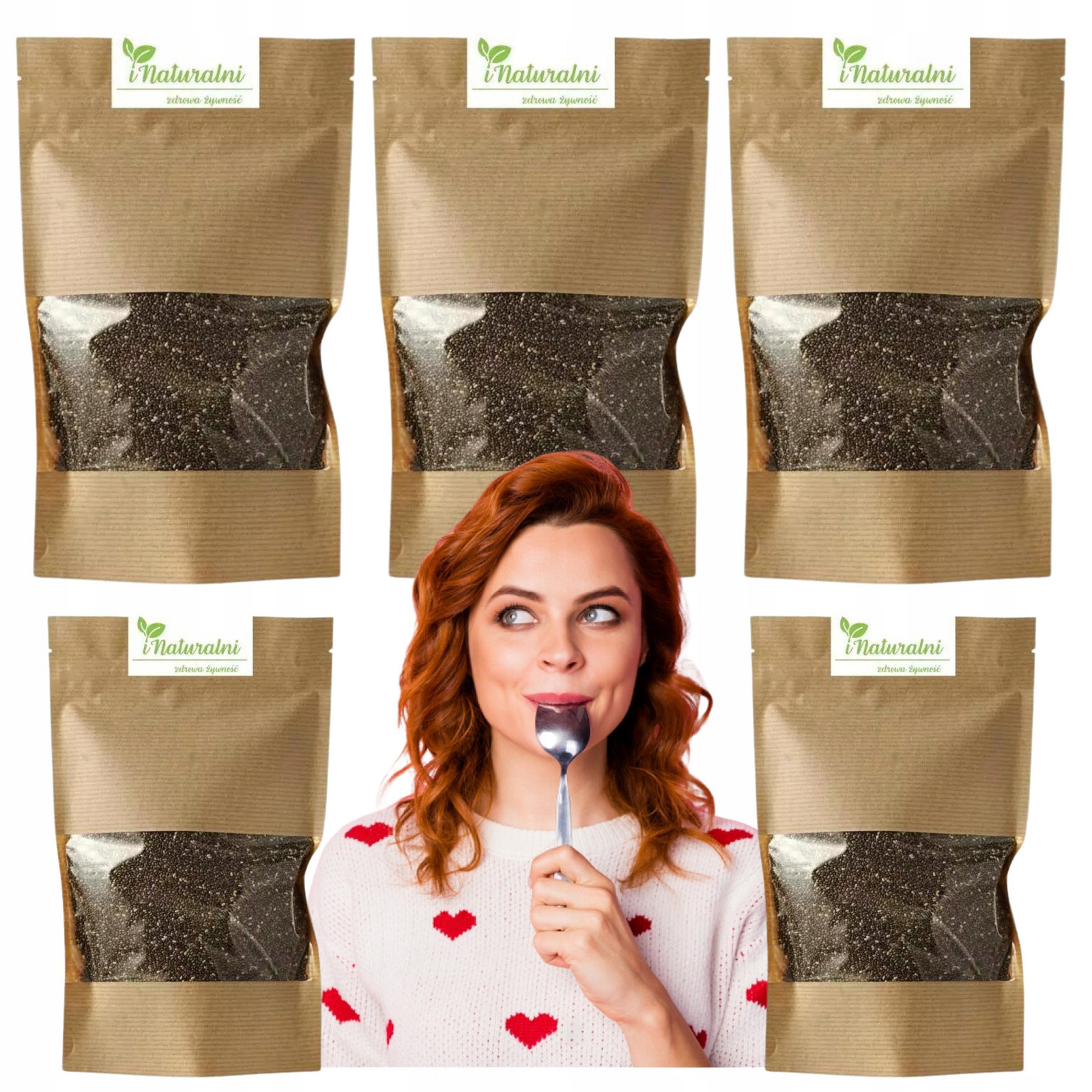 Chia Semínka 5KG Šalvěj Hispánská Čerstvá Vláknina Přírodní Na Hubnutí