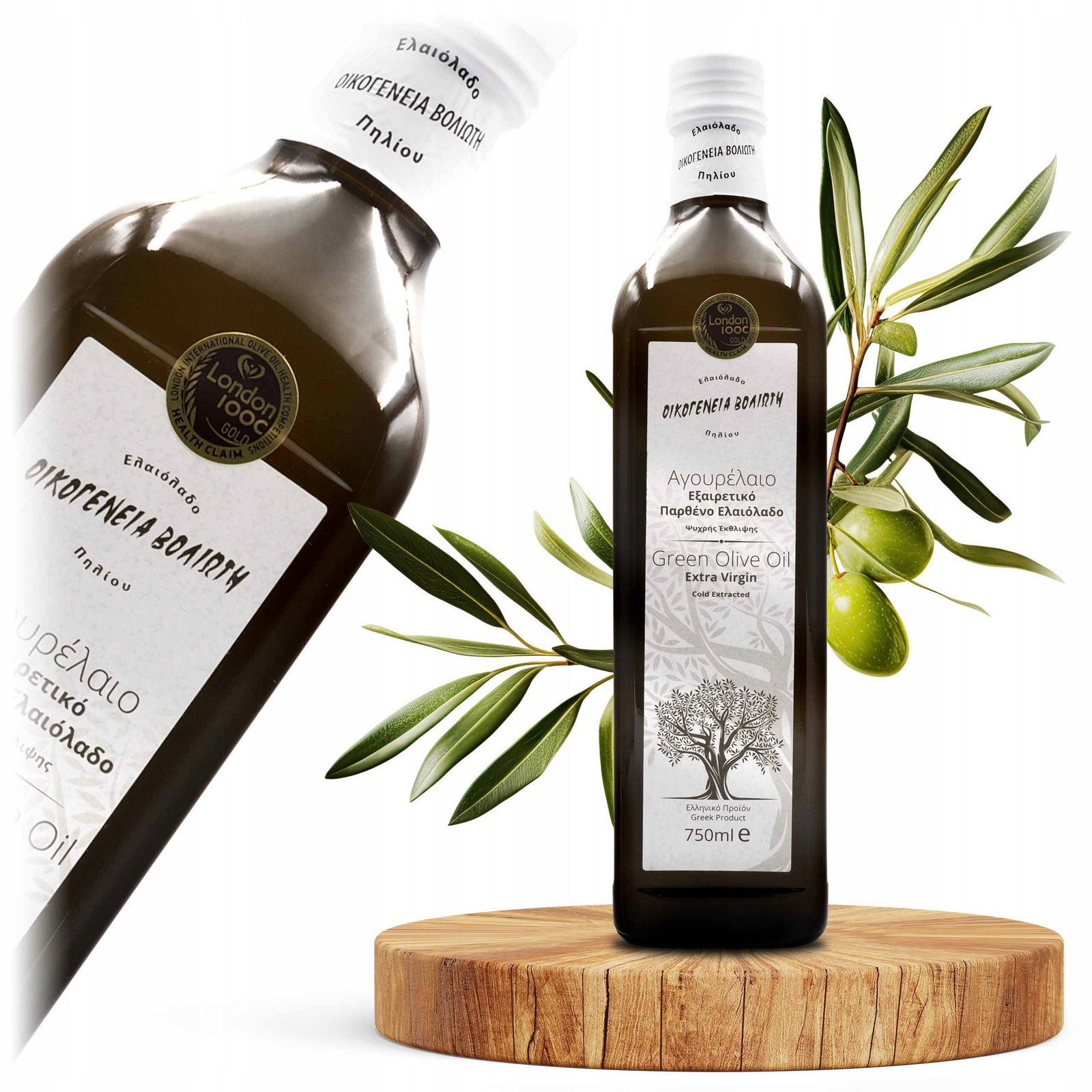 Extra panenský olivový olej 750 ml řecký Svěží Sklizeň 2024/2025