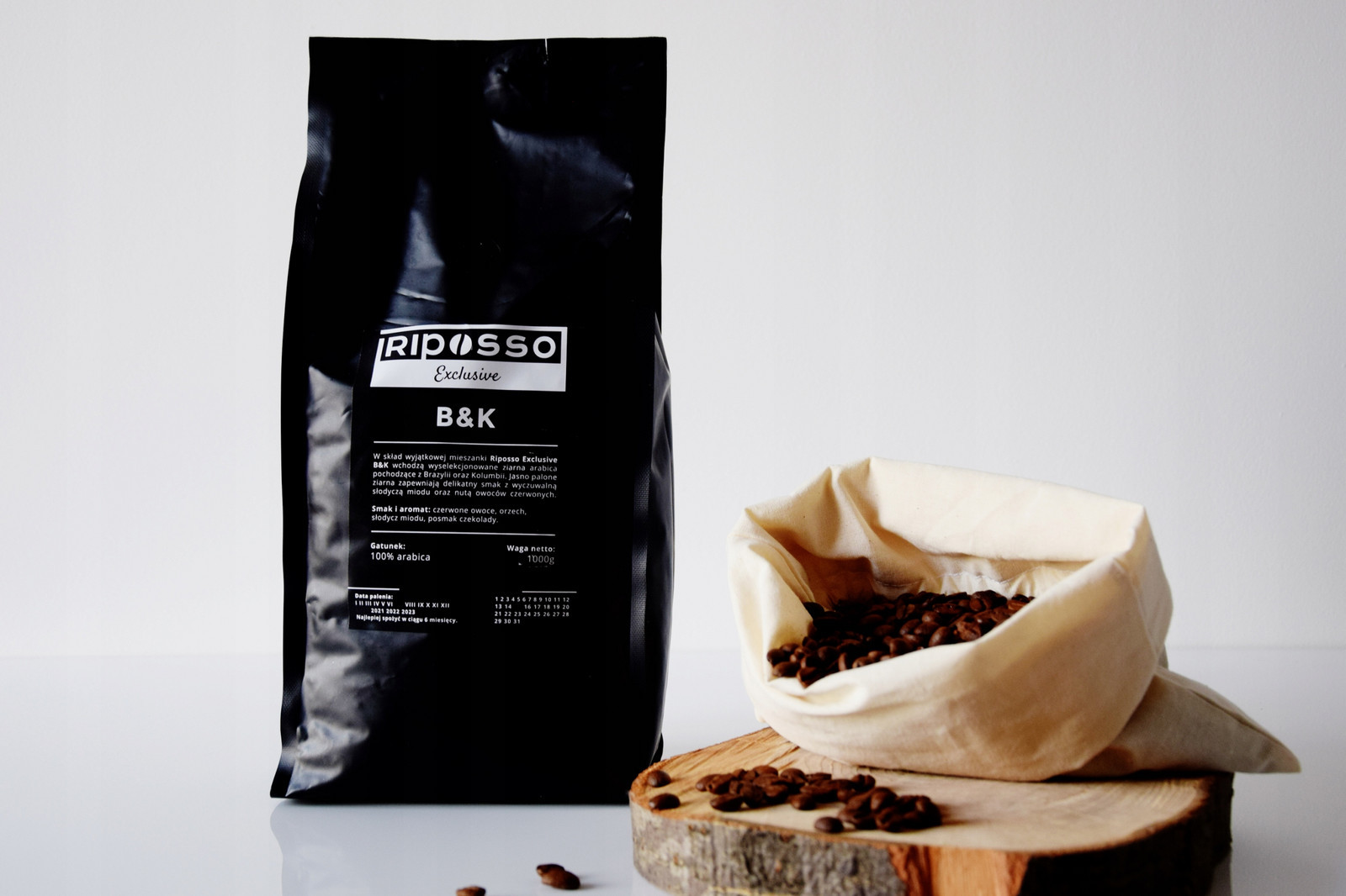 Káva Riposso Exclusive B&k 1kg 100% Arabica
