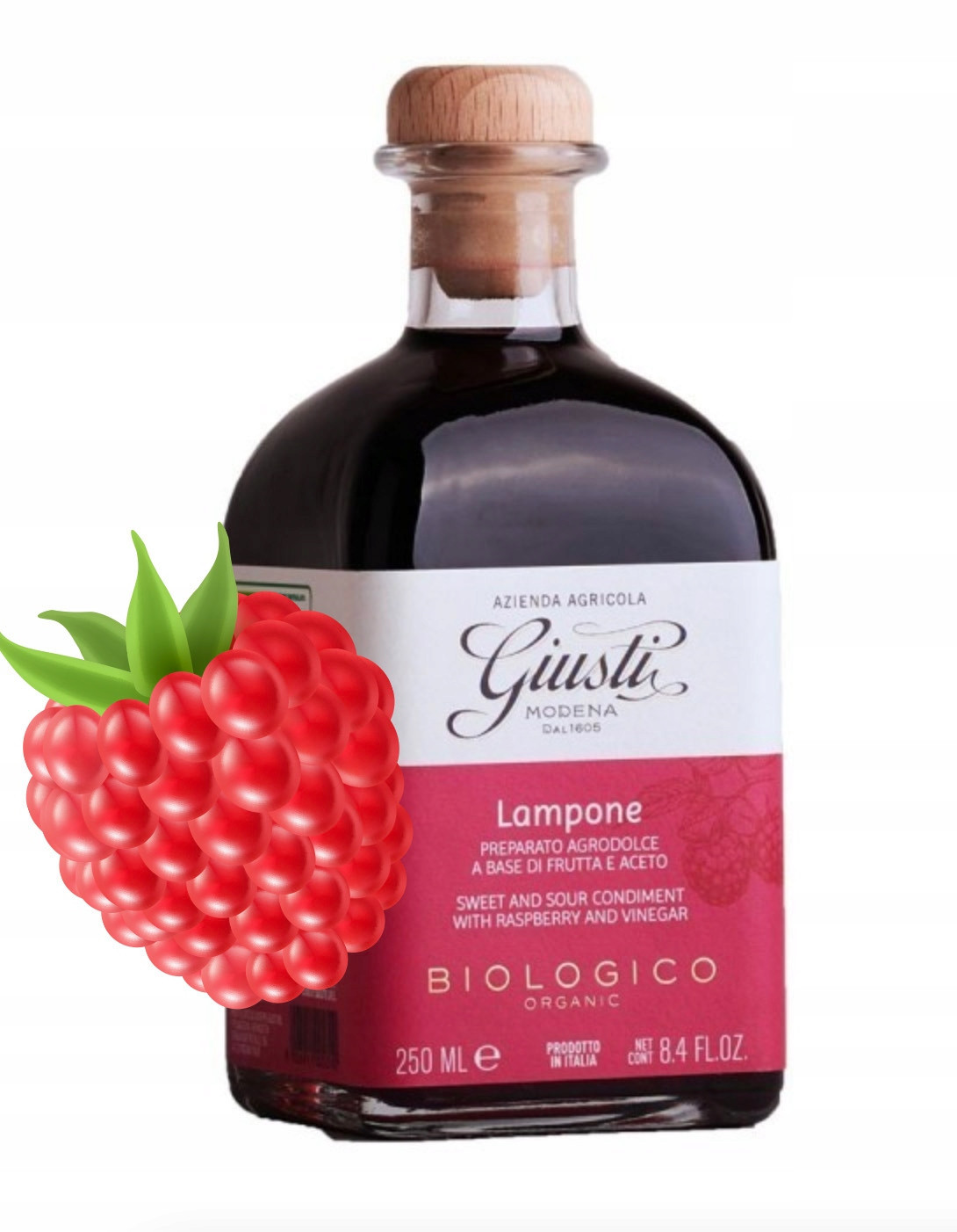 Balzamikový ocet Balsamico Giusti s Malinami