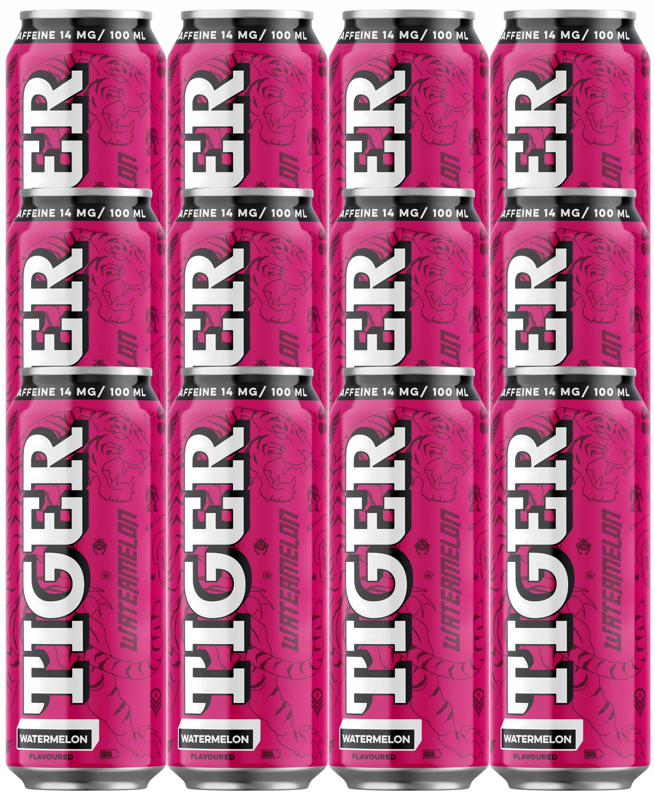 Tiger Light Caffeine Watermelon 12×0,5l