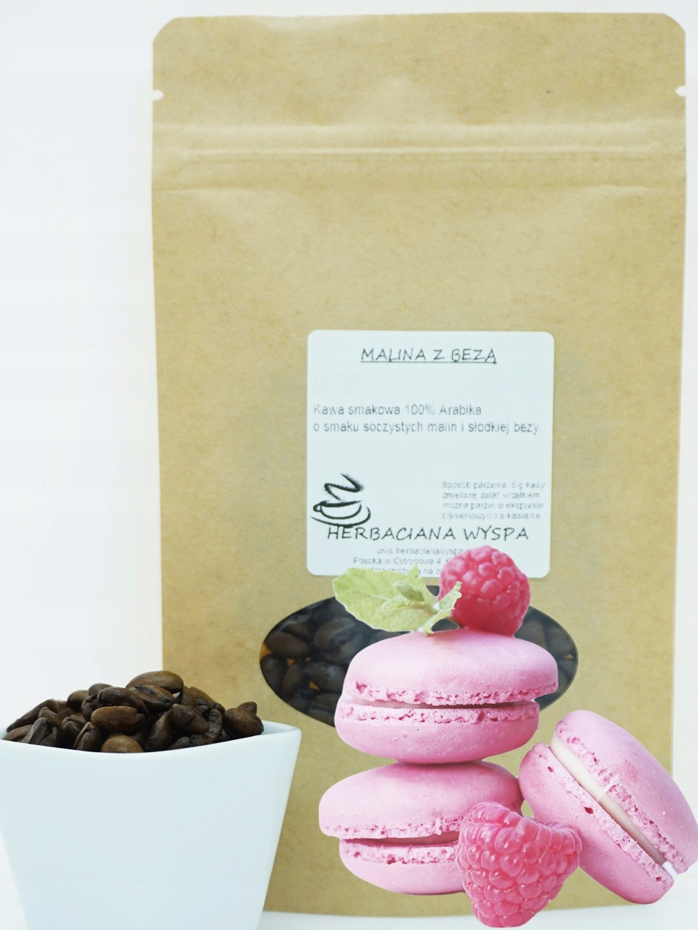 Malina S Bezou 1 kg káva zrnková/mletá