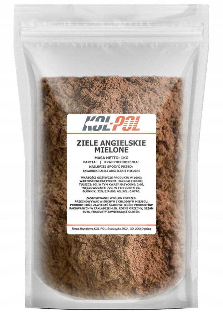 Nové koření mletá 1kg Aromatická kvalita Kol-Pol