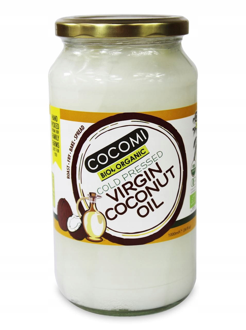 Kokosový olej Virgin Bio 1 L Cocomi