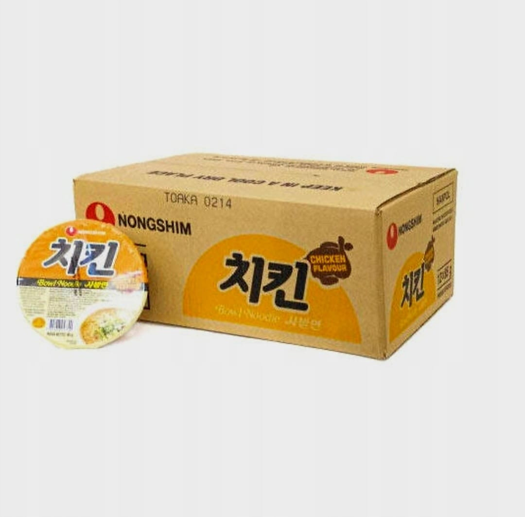 Nongshim Chicken Flavour Kukusu polévka s kuřecí příchutí 85 g