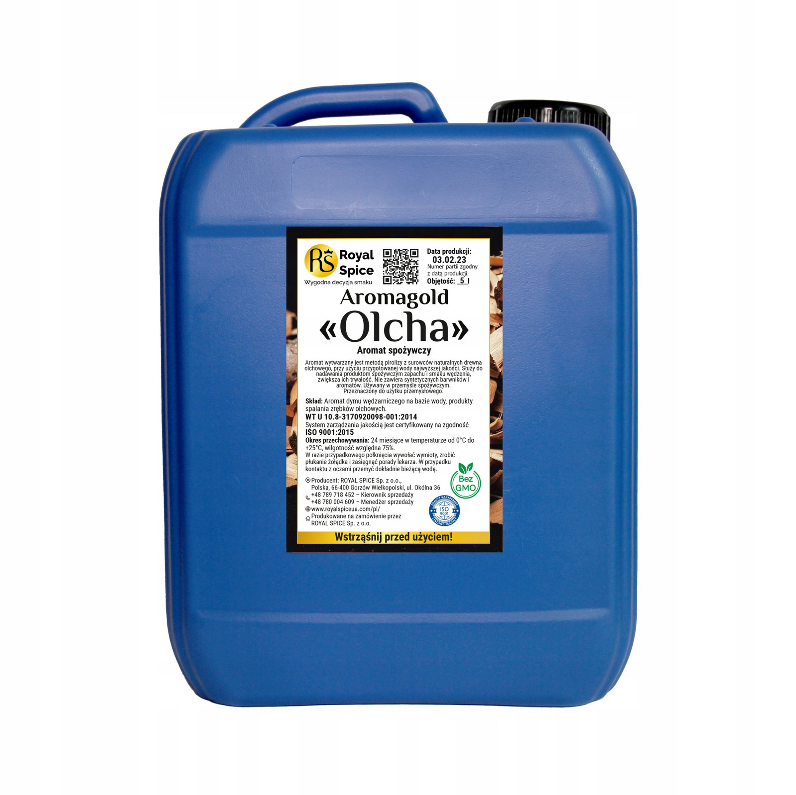 Tekuté kouřové aroma Olše 5L