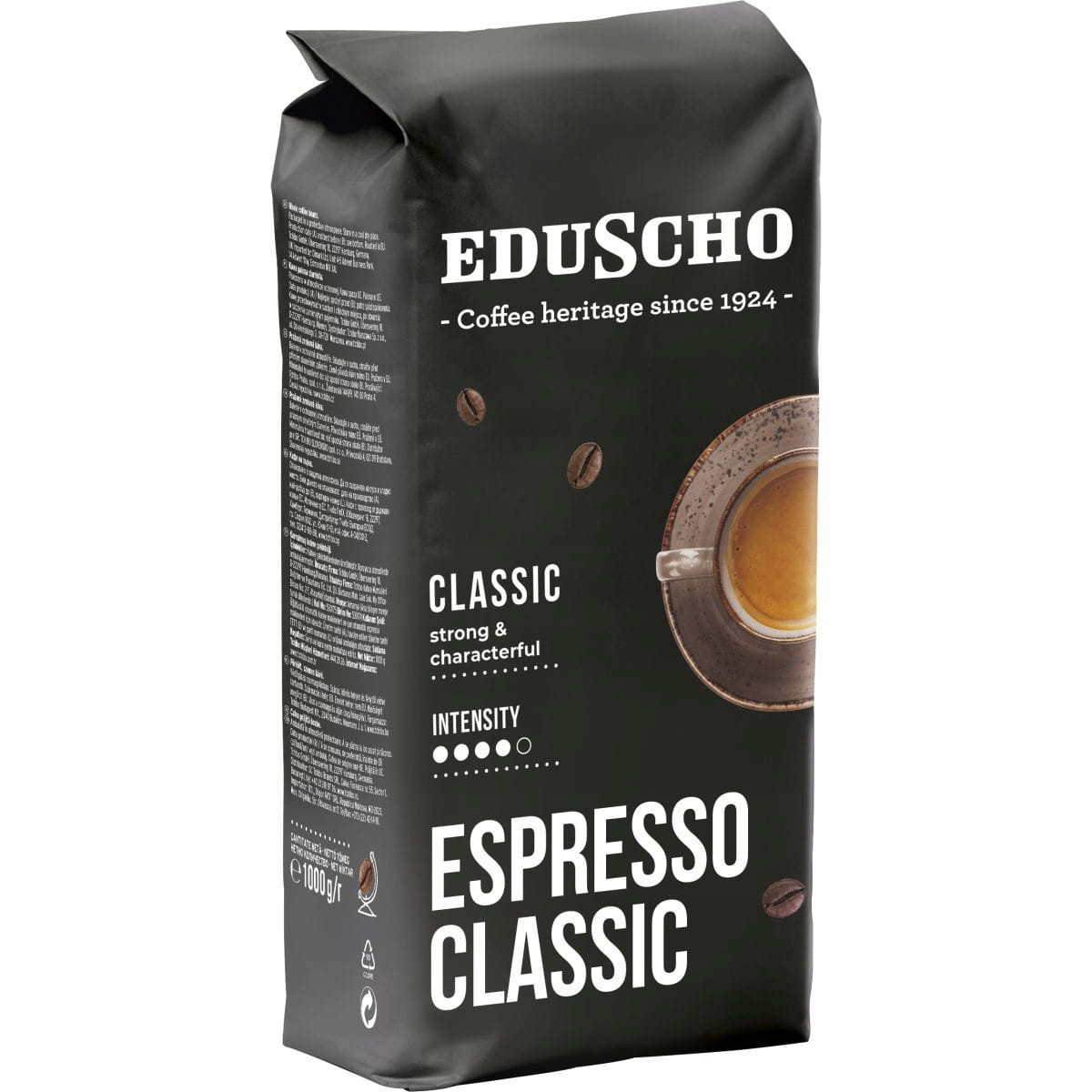 Zrnková káva směs Eduscho Espresso Classico 1000 g