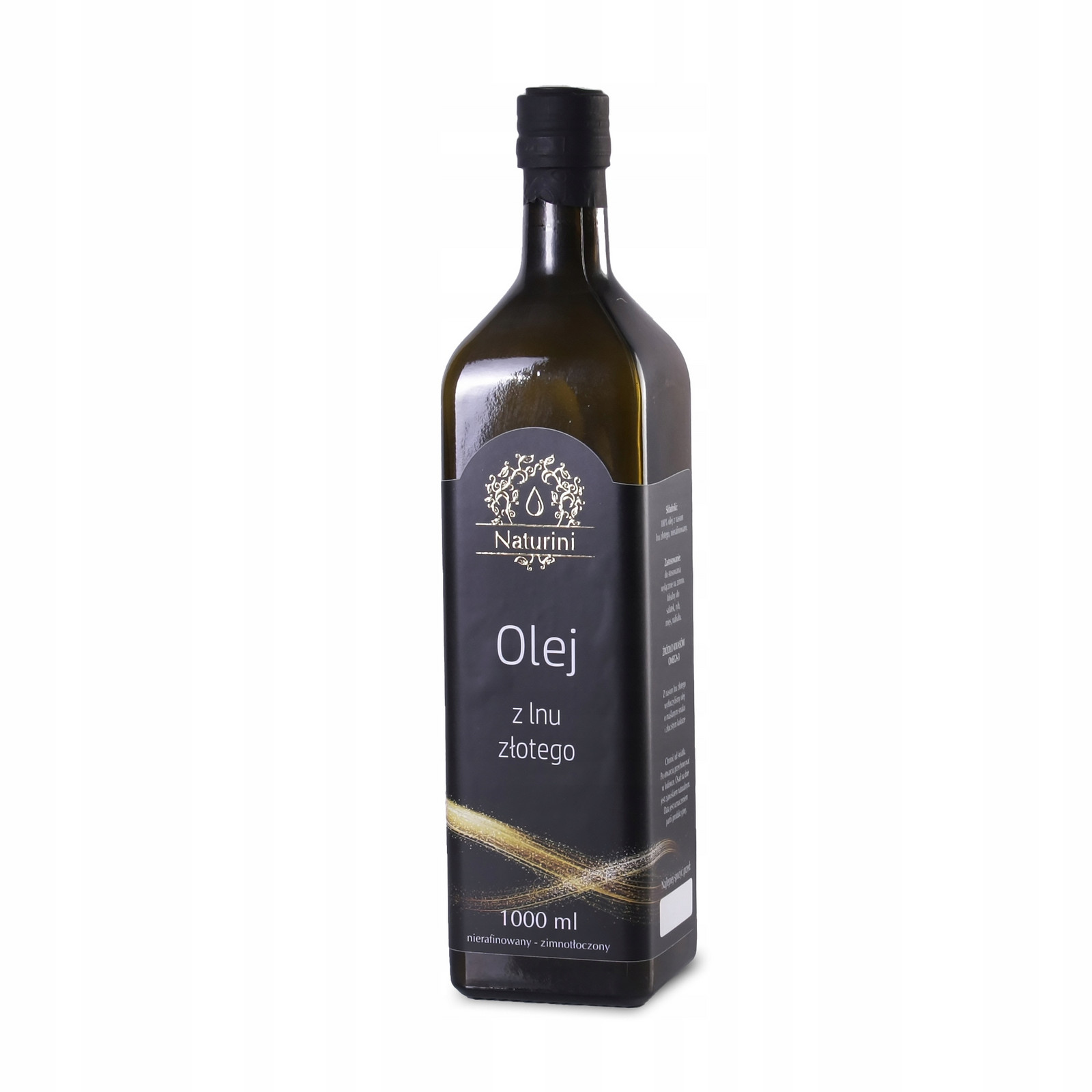 Lněný olej ze zlatého lnu 1000ml NaturOil