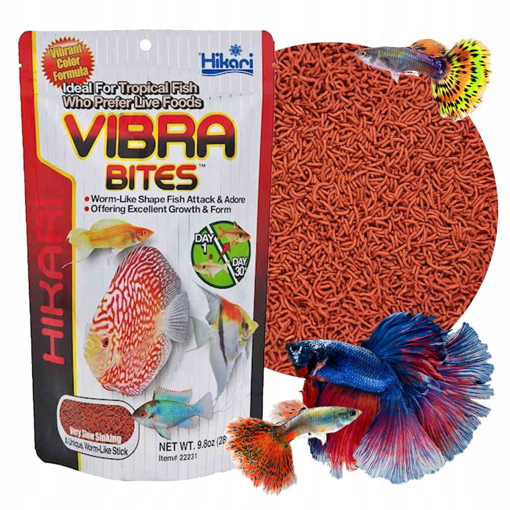 Hikari Vibra Bites 280 g Pro Všežravé Ryby