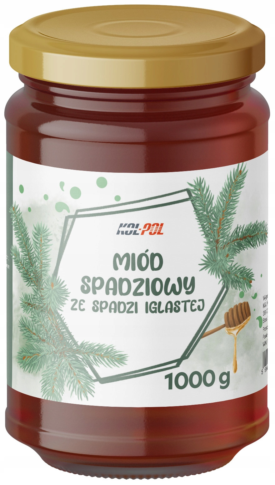 Medovina 1kg Spadni Jehličnatá Polský Pasieka z Podkarpatí x Kol-Pol
