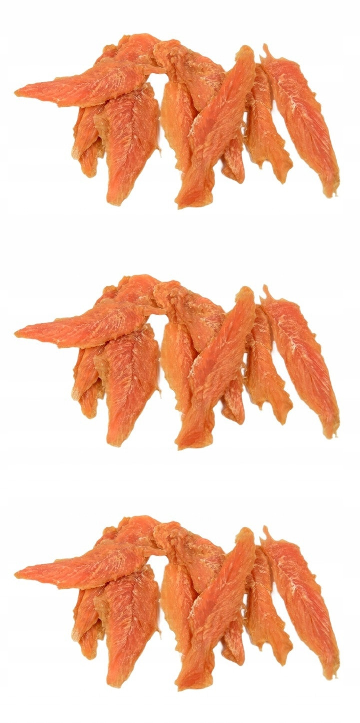 Alda Pochoutky psů Sušené Plátky Kuře 3x400g