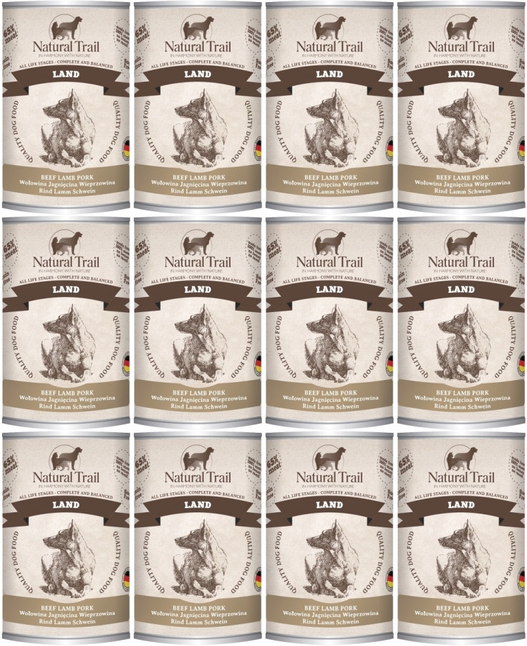 Natural Trail Land 12 x 400g
