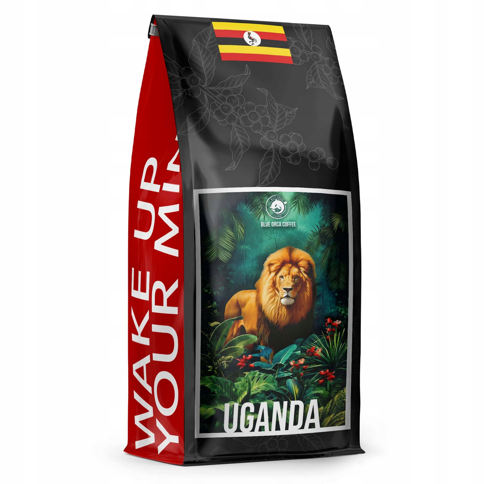 Káva Zrnková Uganda 1kg Čerstvě pražená 100% Arabica Blue Orca Coffee