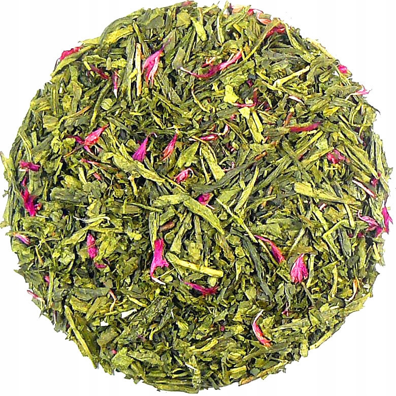 Čaj zelený Sencha Earl Grey Pink 1kg
