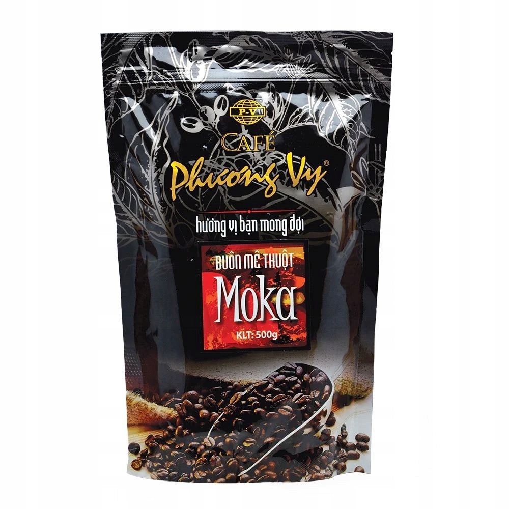 Káva Vietnamská Moka Goi mletá 5 x 500 g