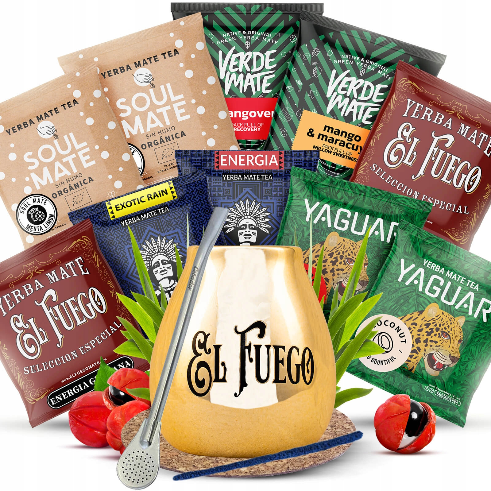 Obrovská Sada Yerba Mate 10x50g Najděte Si Svůj Smak