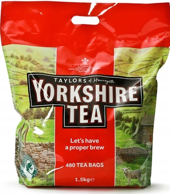 Yorkshire Tea Anglický Čaj 480 sáčků Dlouhé datum 03/2026