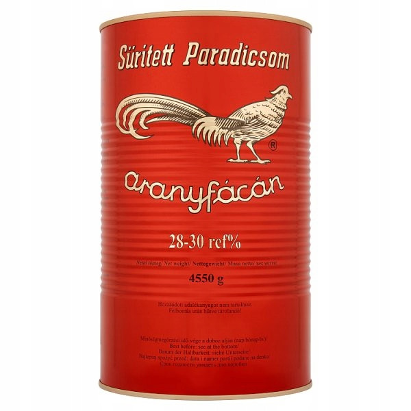 Rajčatový koncentrát 4550g Aranyfácán