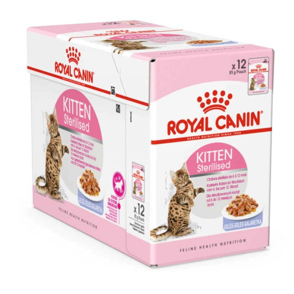 Royal Canin Kitten Sterilised želé 12x85g