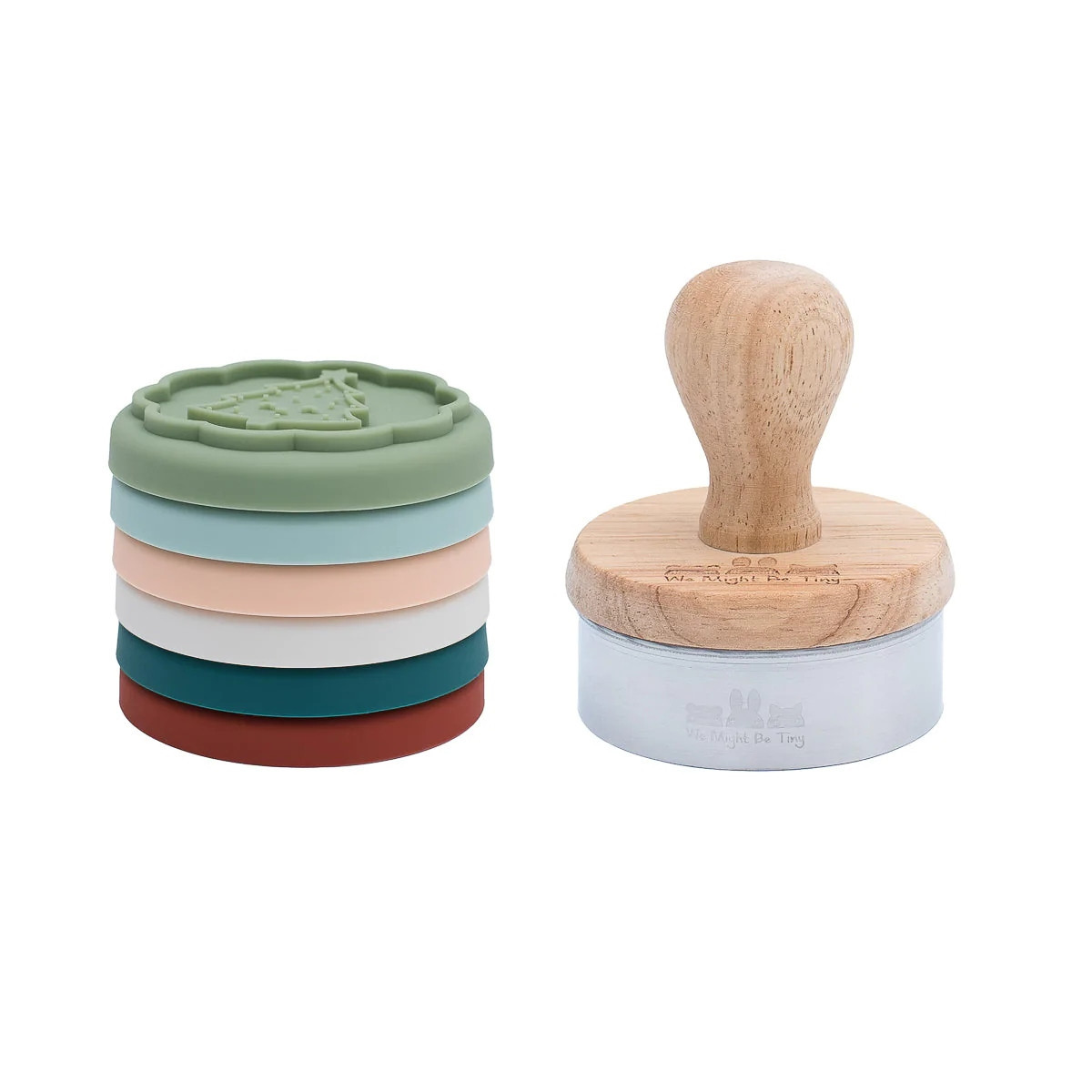 We Might Be Tiny Silikonové vánoční razítka Formičky 6 kusů