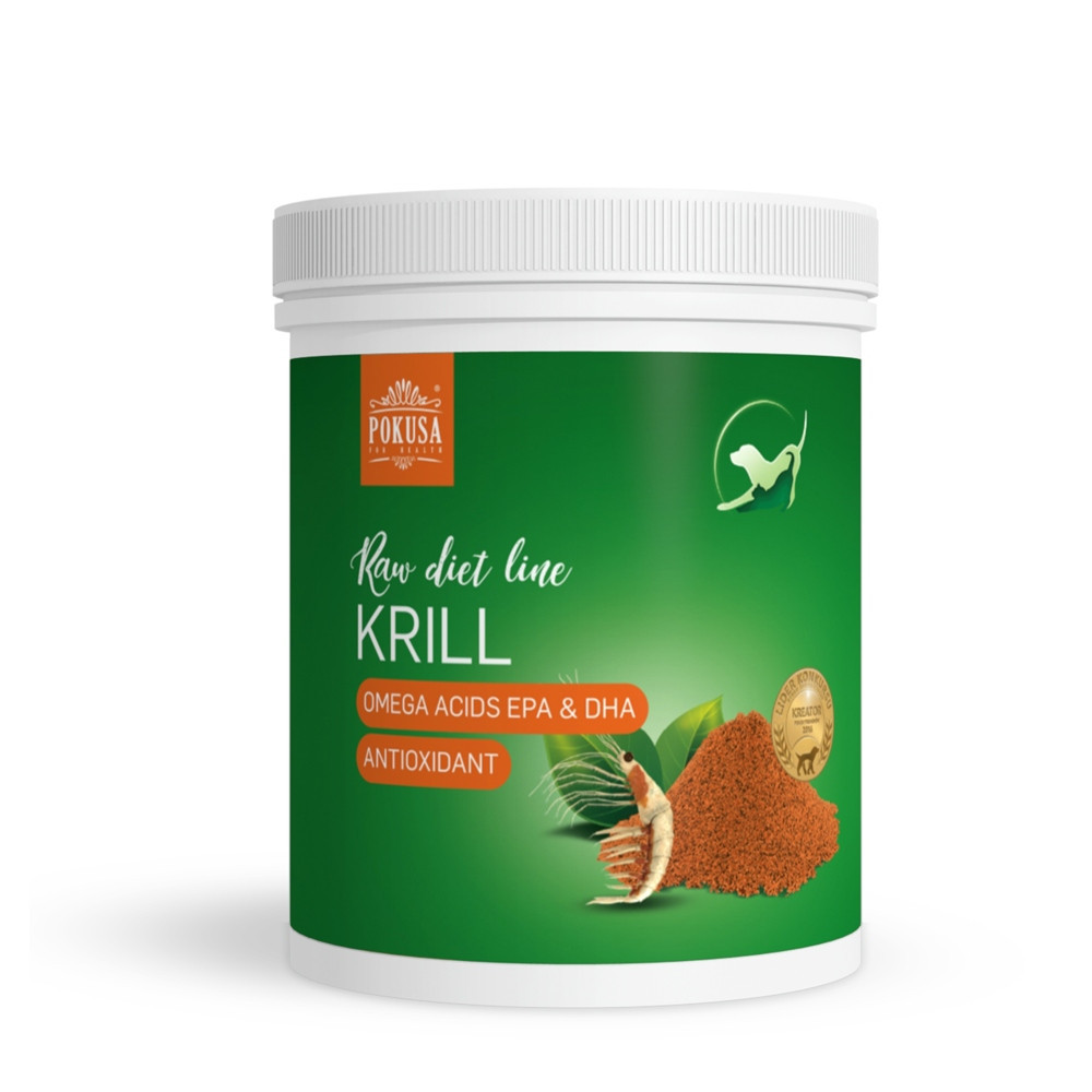 Pokusa RawDietLine Krill pro psa a kočku 700g