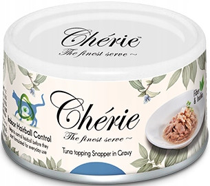 Chérie Premium Tuňák s přídavkem Luciana v omáčce 12 x 80g