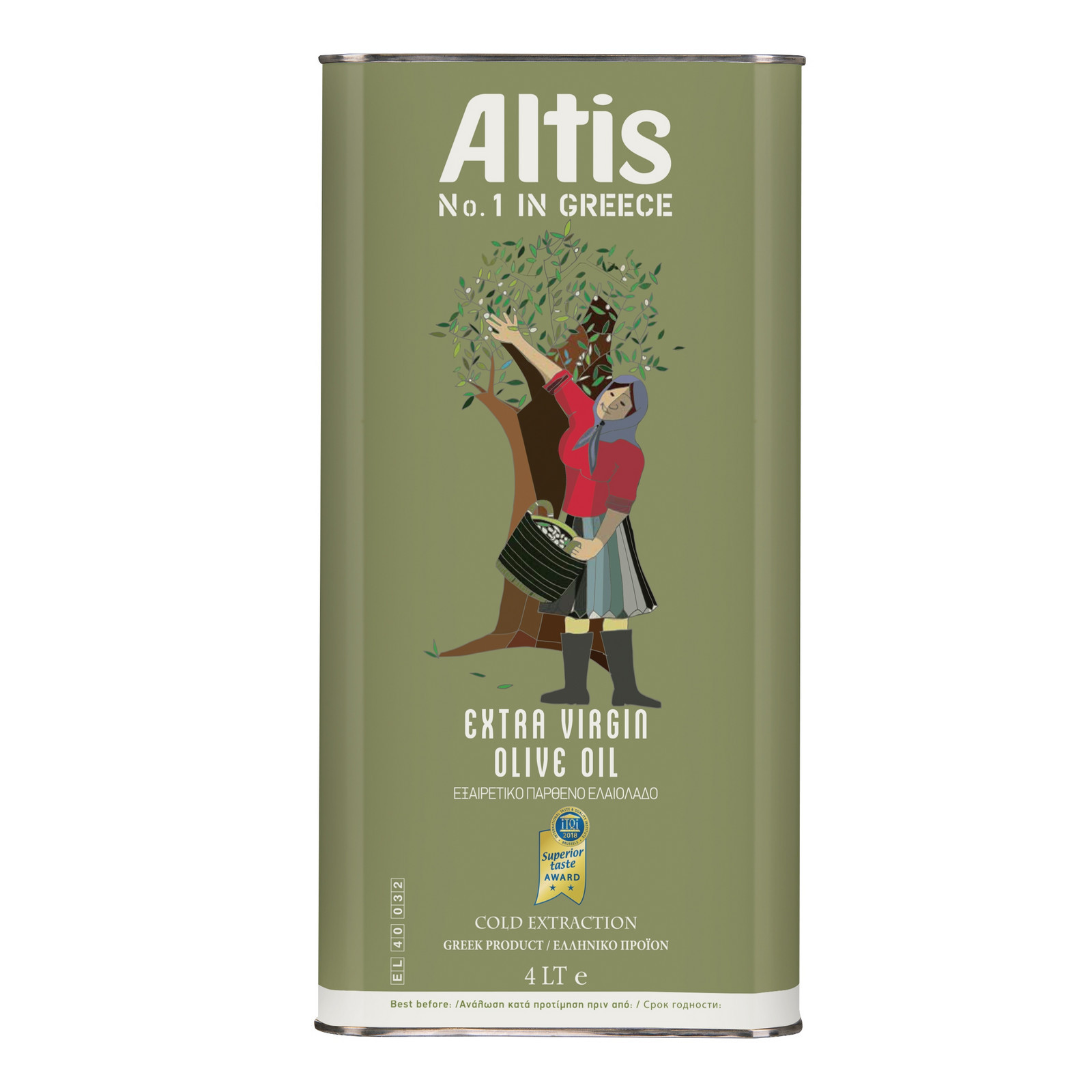 Altis Extra panenský olej 4 l