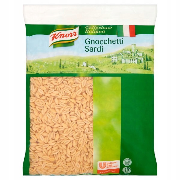 Těstoviny mušle Gnocchetti 3 kg Knorr