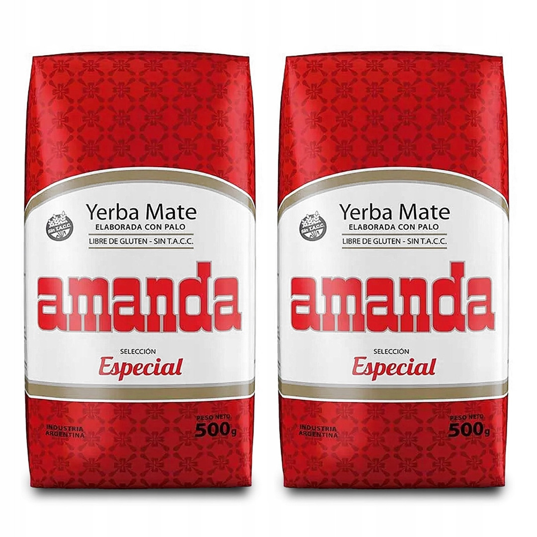 Yerba Mate Amanda Seleccion Especial 2x500g 1kg