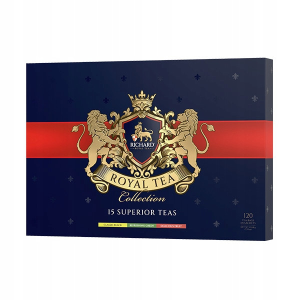 Richard Royal Tea Collection 230,4g (120 sáčků, kolekce čajů)