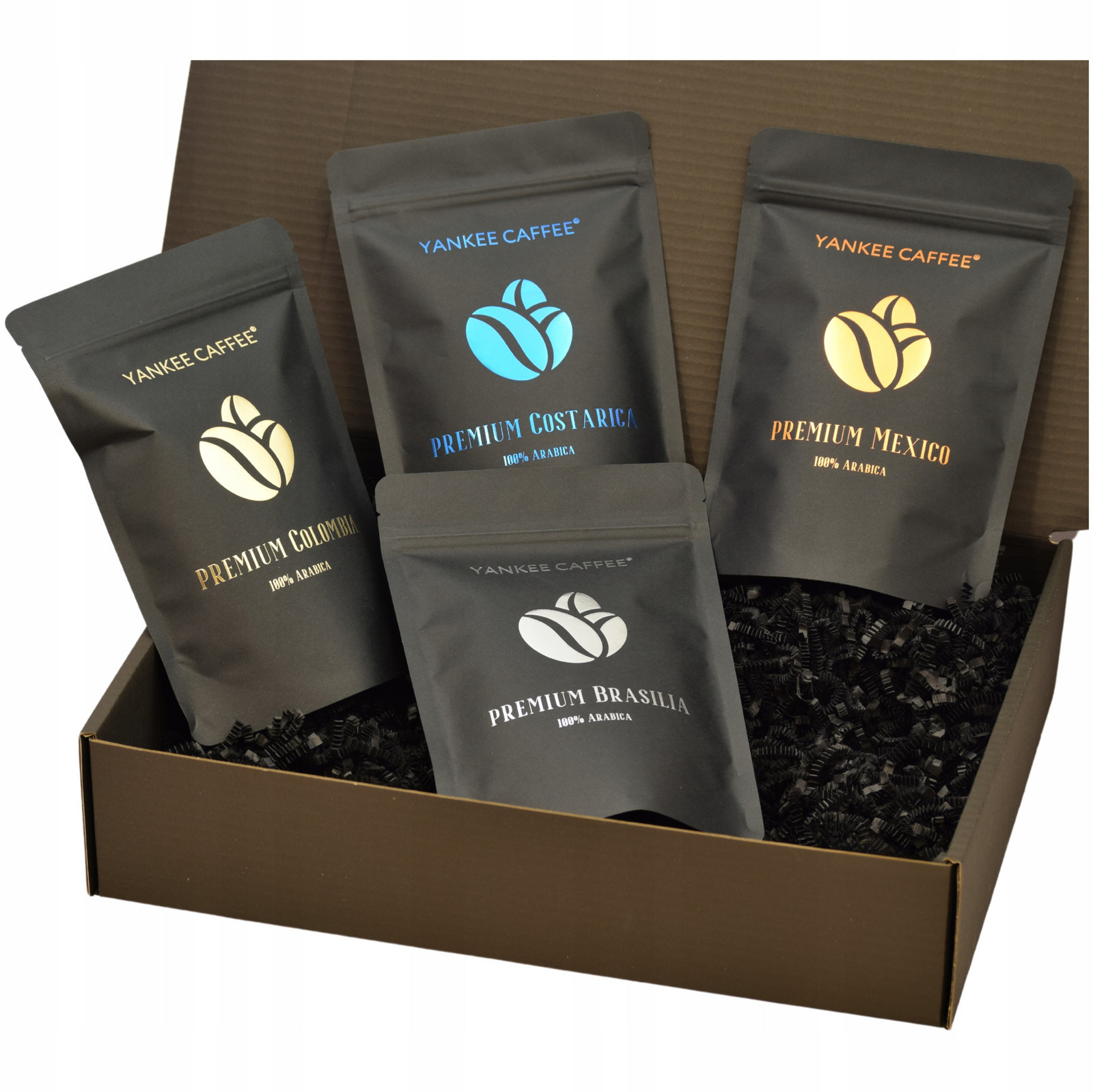 Káva Do kávovaru 100% Arabica Čerstvě pražená Sada jako dárek