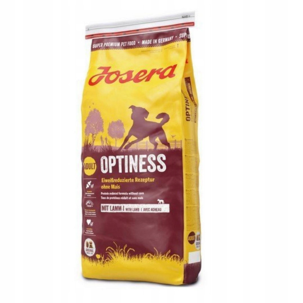 Josera Optiness Jehněčí maso 12,5 kg s redukovaným množstvím bílkovin