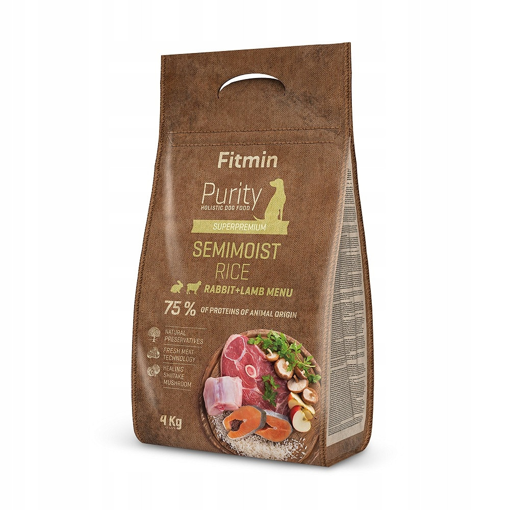 Fitmin Dog Purity Rabbit & Lamb 4kg poloměkká