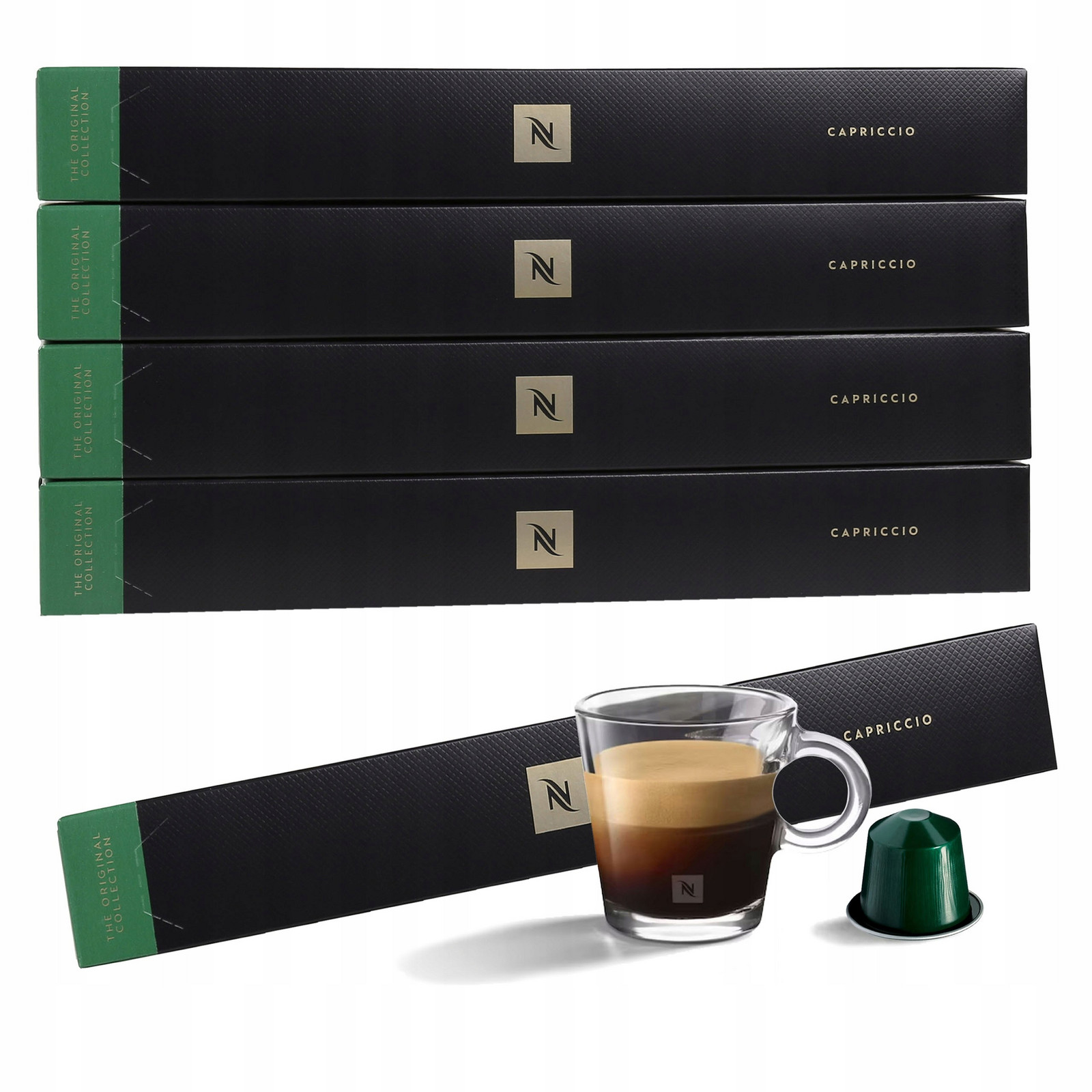 Káva v kapslích s příchutí Capriccio Nespresso 50 kapslí