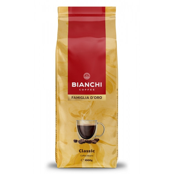 Káva Zrnková Bianchi Classic 1000 g – 80% Robusta, 20% Arabica Bulharsko