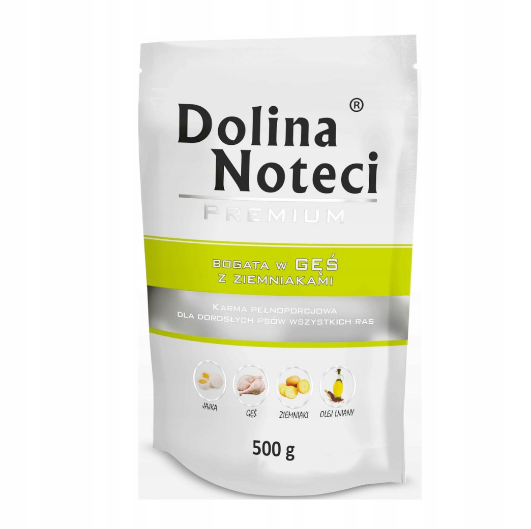 Dolina Noteci Premium Goose Husa s bramborem 10x500g pro všechna plemena