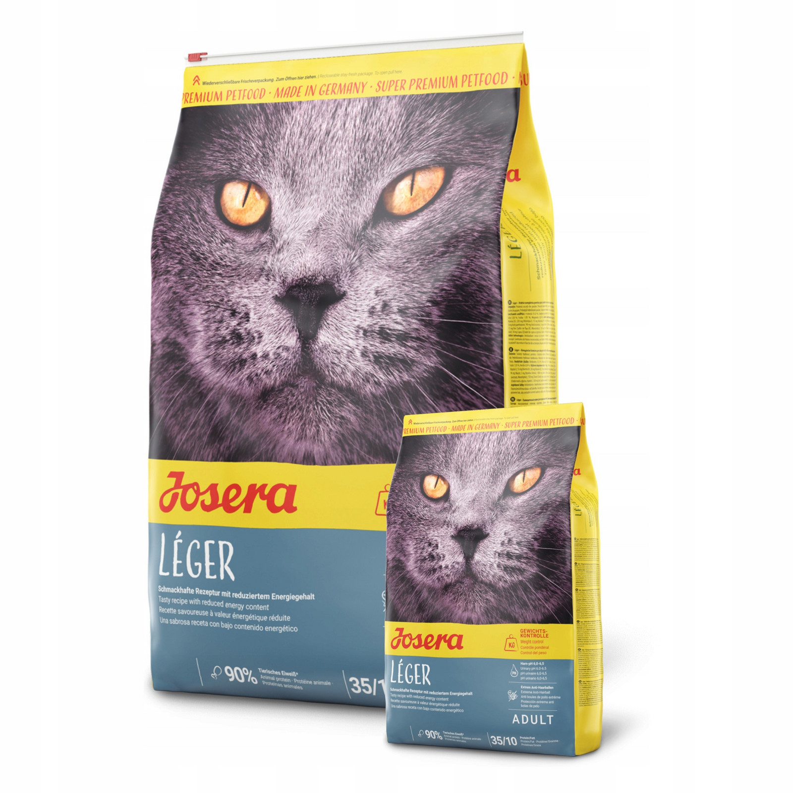 Josera Leger suché krmivo pro kočky s nadváhou po sterilizaci 10kg Dárek