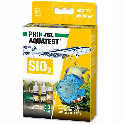 Jbl Proaqua Test SiO2 Test na křemičitany ve vodě – 50 měření
