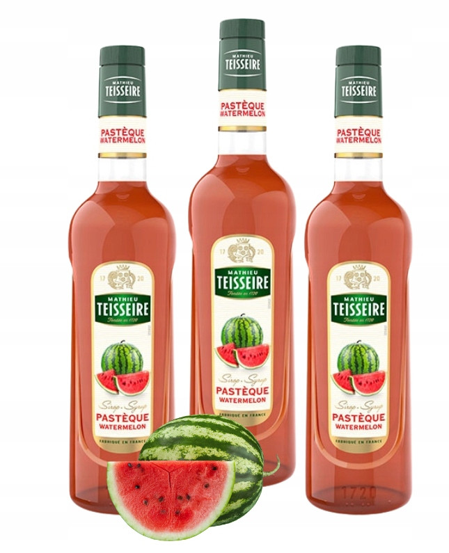 Sirup koncentrát Melounový 3x700 ml Watermelon na Nápojové nápoje Teisseire