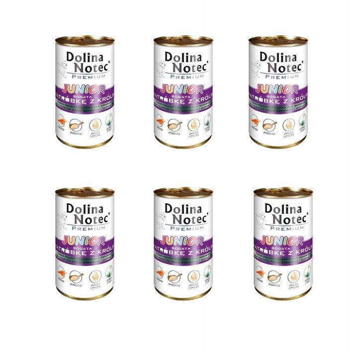 Dolina Noteci Premium Junior králičí játra 400g