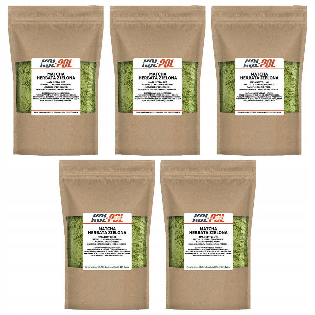 Matcha Zelený Čaj 5kg V prášku přírodní