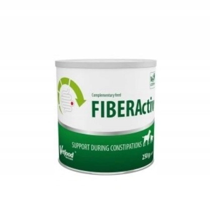 Vetfood FIBERActiv 250 g podporuje trávení pro psa a kočku