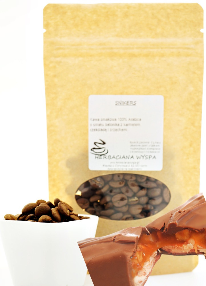 Snikers 1 kg káva ochucená karamel čokoláda ořech