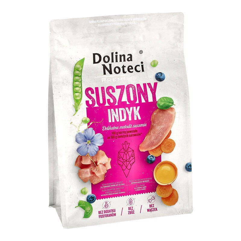 Dolina Noteci Premium 3kg Sušené Krmivo pro psy všech plemen s krůtím masem