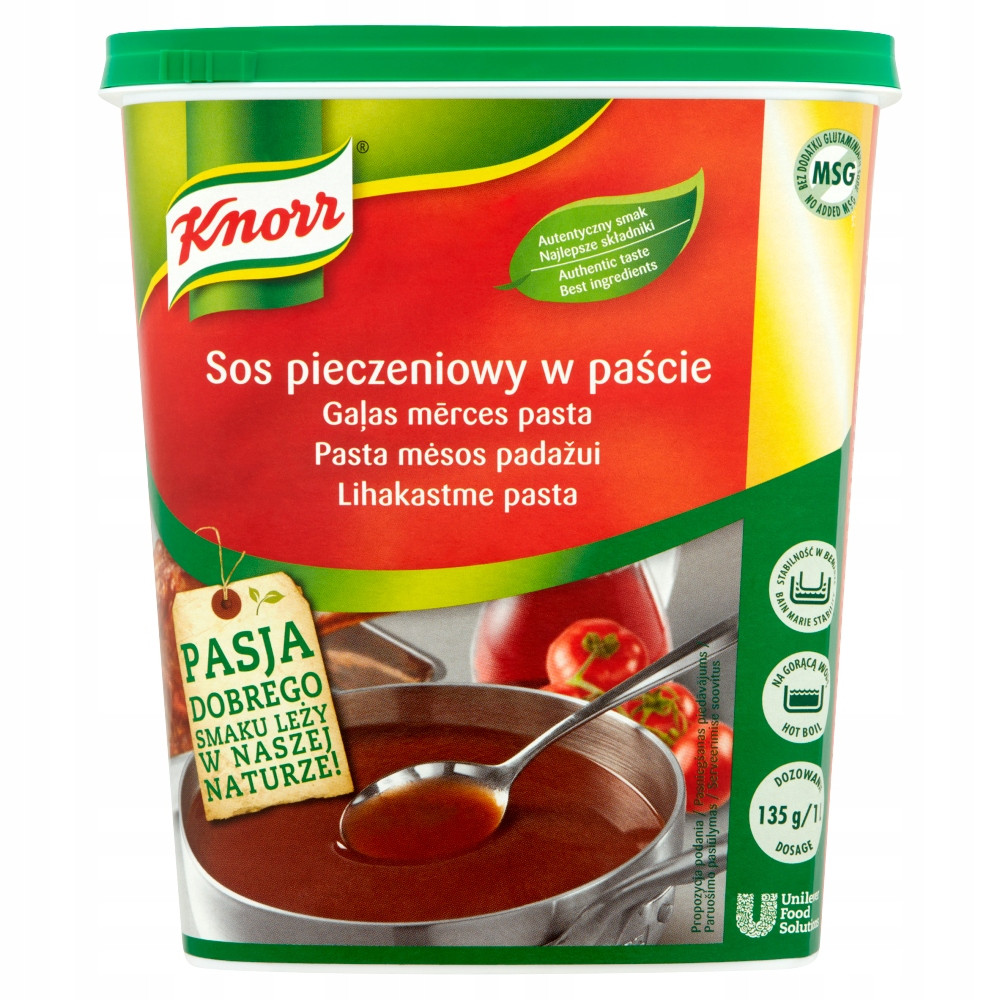 Omáčka pečící v pastě 1,2 kg Knorr