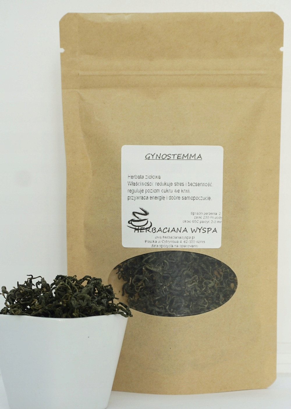 Gynestemma bylina dlouhověkosti 1 kg na imunitu, nespavost, stres