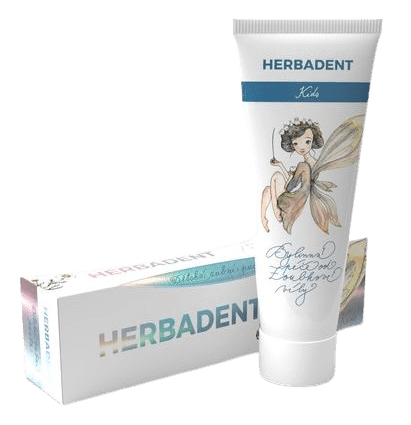 HERBADENT KIDS Bylinná zubní pasta s fluoridem 75 g