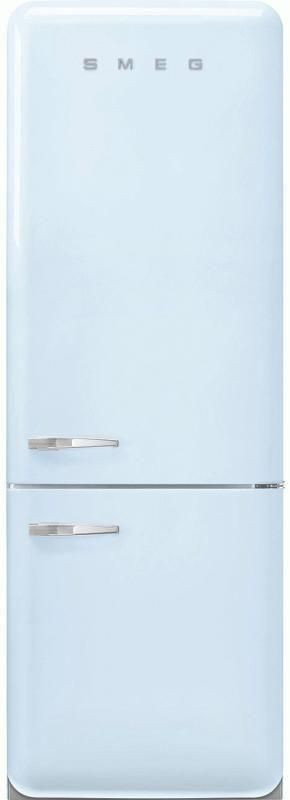 SMEG FAB38RPB5 Lednice 50's Retro Style, pravá, pastelově modrá, 344 + 137 l