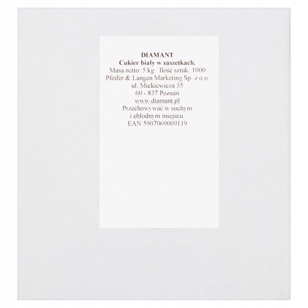 Diamant Cukr bílý 5 kg (1000 kusů)