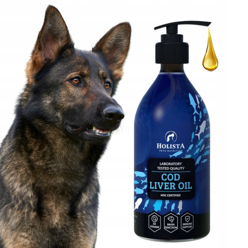 Holista Tran z tresky 500 ml Tran z tresčích jater